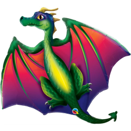 Μπαλόνι Foil "Mythical Dragon" 114εκ. - Κωδικός: 13587 - Qualatex